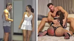 Play Sexy Asian Teen Maid Kanjana in Hardcore Threesome