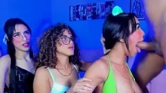 Reproducir Los aficionados latinos aprenden un giro profundo y un gran manejo de la polla