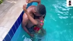 Play My Boyfriend's Hardcore Pussy Pounding After Swimming